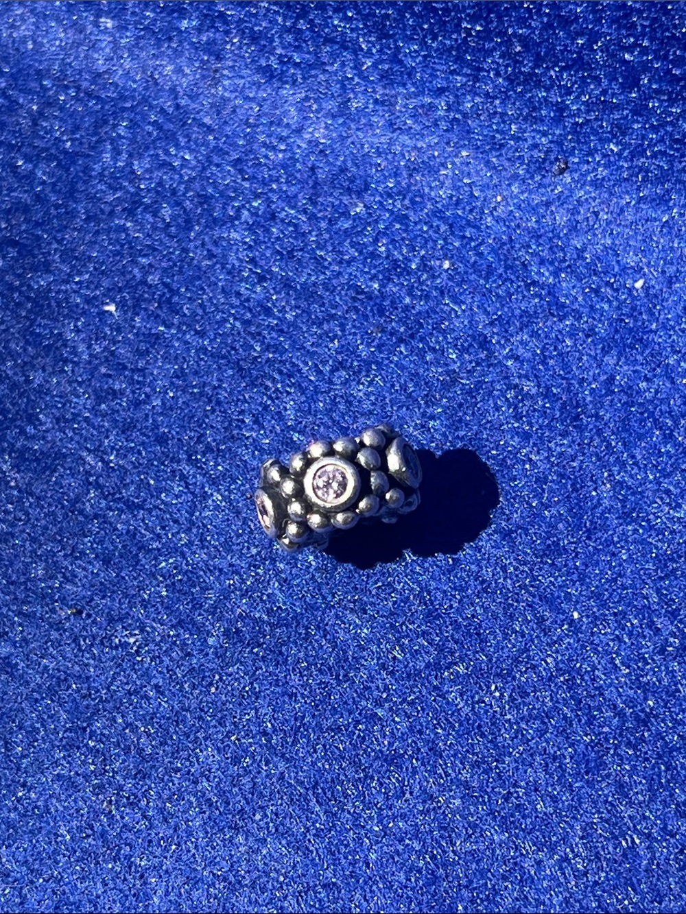 Pandora “Her Majesty” Spacer Charm Sterling Silver 925 ALE Retired